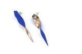 SugarTwist 2 earrings - CHOOSE BLUE