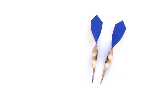 SugarTwist 2 earrings - CHOOSE BLUE