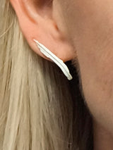 Mitsuro earlobe earrings