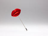 Hot BeyB brooch - red