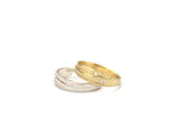 Mitsuro ring with the pearl and cubic zirconias