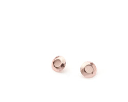 Royals earrings- Pale Rose Diamond 15mm