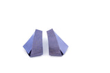 Koi Kawarimono earrings- purplish blue